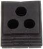 Weidmüller CABTITE SE 3/5-6 SML BK Kabeltylle åben, slidset, med trækaflastning, Vandtæt Monteringshul diameter 6 mm Klemme-diameter (max.) 6 mm Plastic Dybsort 10 stk