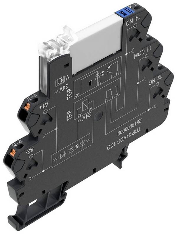 Weidmüller TRP 24VDC 1CO AGSNO Koblingsrelæ 24 V/DC 6 A 1 x skiftekontakt  10 stk