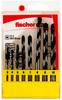 Fischer CTS 8 536607 Beton-spiralbor-sæt 8 dele 3 mm, 4 mm, 5 mm, 6 mm, 7 mm, 8 mm, 9 mm, 10 mm Cylinderskaft 1 Set