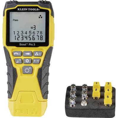 Kabeltester VDV501-851 Klein Tools Scout Pro 3 Audio/video , Netværk , Telekommunikation