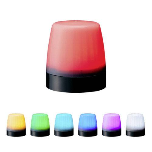 Multifarvet LED-stemningslamper i forskellige farver: Rød, Orange, Grøn, Turkis, Blå, Lilla og Hvid. Perfekt til dekorativ belysning.