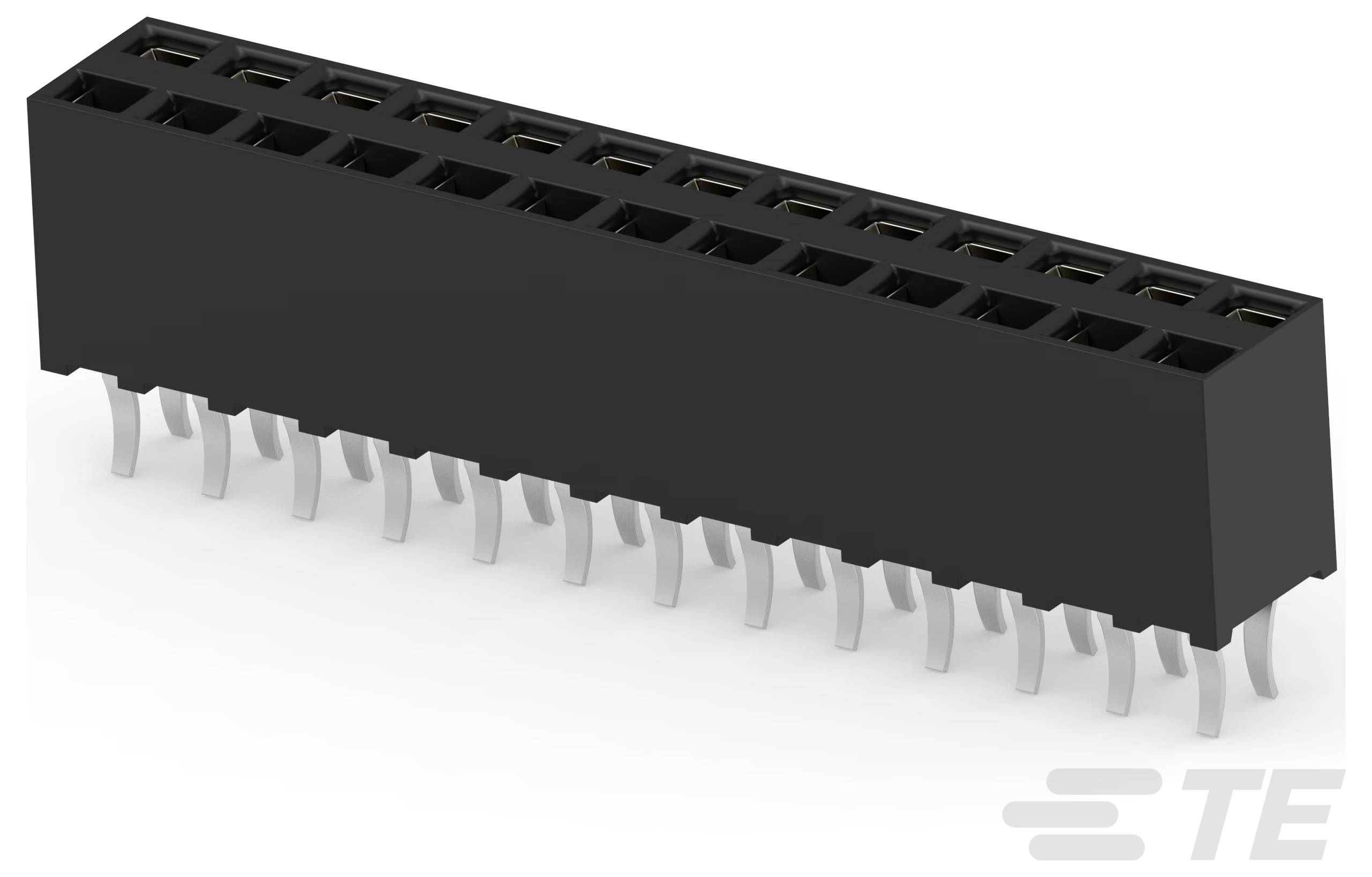 TE Connectivity Bøsningsliste (standard) Antal rækker: 2 1-215307-3 1 stk Piece