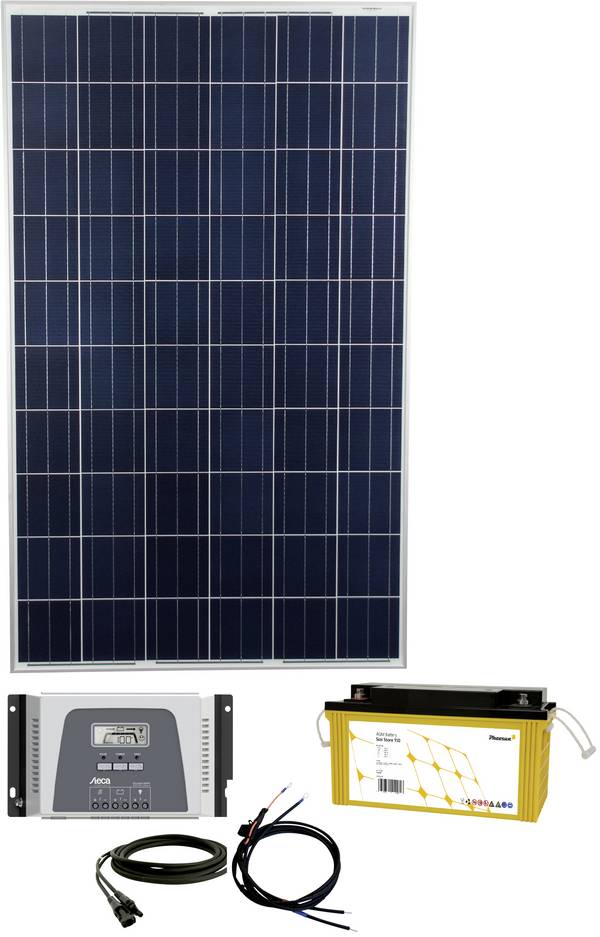 Phaesun Rise 600397 Solcellesæt 600 Wp inkl. opladningsregulator