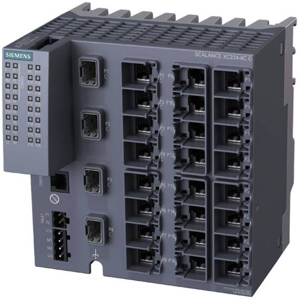 Siemens 6GK52244GS002AC2 6GK5224-4GS00-2AC2 Strømforsyning-switch   1000 MBit/s