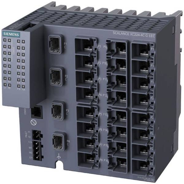 Siemens 6GK52244GS002FC2 6GK5224-4GS00-2FC2 Strømforsyning-switch   1000 MBit/s
