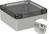 TRU COMPONENTS TC-9065464 Outdoor-kabinet 122 x 120 x 55 Polykarbonat Gråhvid (RAL 7035) 1 stk