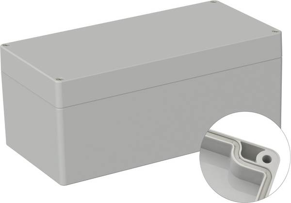 TRU COMPONENTS TC-9065696 Industrikabinet 240.5 x 120 x 100.5 ABS Gråhvid (RAL 7035) 1 stk