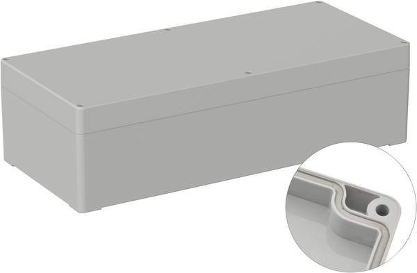 TRU COMPONENTS TC-9065720 Industrikabinet 360 x 160 x 100 ABS Gråhvid (RAL 7035) 1 stk