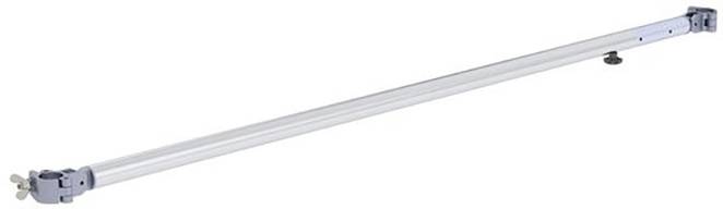 Metalstang, ofte anvendt til stabilisering eller montering, med en justeringsmekanisme i begge ender.
