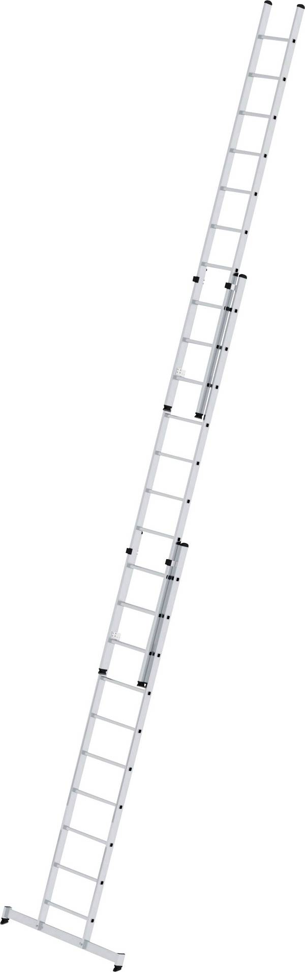 MUNK Günzburger Steigtechnik 20610 Aluminium Skydestige Montering med værktøj Arbejdshøjde (max.): 8 m 26.4 kg