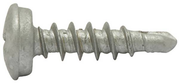 SWG 211651925  Nummerplade-skruer 5 mm 19 mm Krydskærv Philips    Stål verzinkt 100 stk