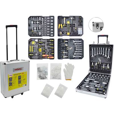 WMC Tools  2274813  Trolley-kuffert med udstyr  1050 dele (L x B x H) 37 x 20 x 51 cm