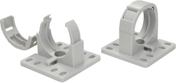 HellermannTyton 169-22002 CTCC-IWS37-MB65-PA66/6HIRHS-GY Slangeholder Grå 37 mm 1 stk