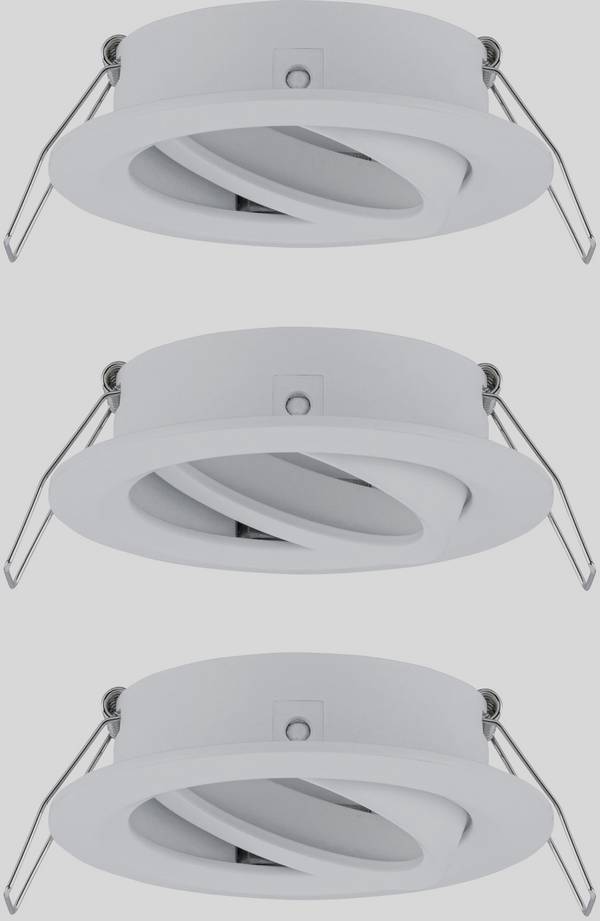 Paulmann 92486 EBL Choose Indbygningsring Sæt med 3 stk.    10 W Hvid