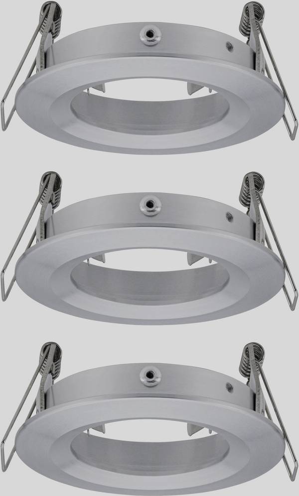 Paulmann 92484 EBL Choose Indbygningsring Sæt med 3 stk.    10 W Aluminium (drejet)