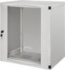LogiLink W12F64G 19 tommer vægkabinet (B x H x T) 540 x 595 x 450 mm 12 U Sortgrå (RAL 7021)