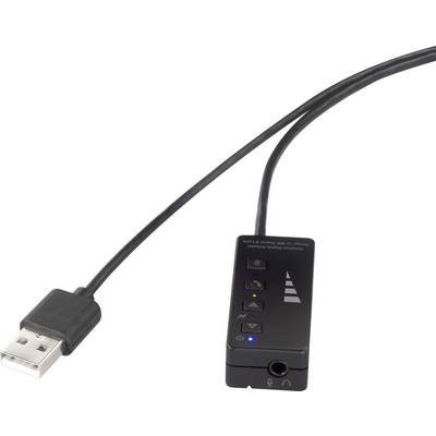Renkforce RF-4581578 Headset-adapter 3,5 mm jack