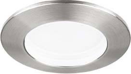 Brumberg 0P3659WW 0P3659WW LED-indbygningslys LED (RGB) 1 W Rustfrit stål