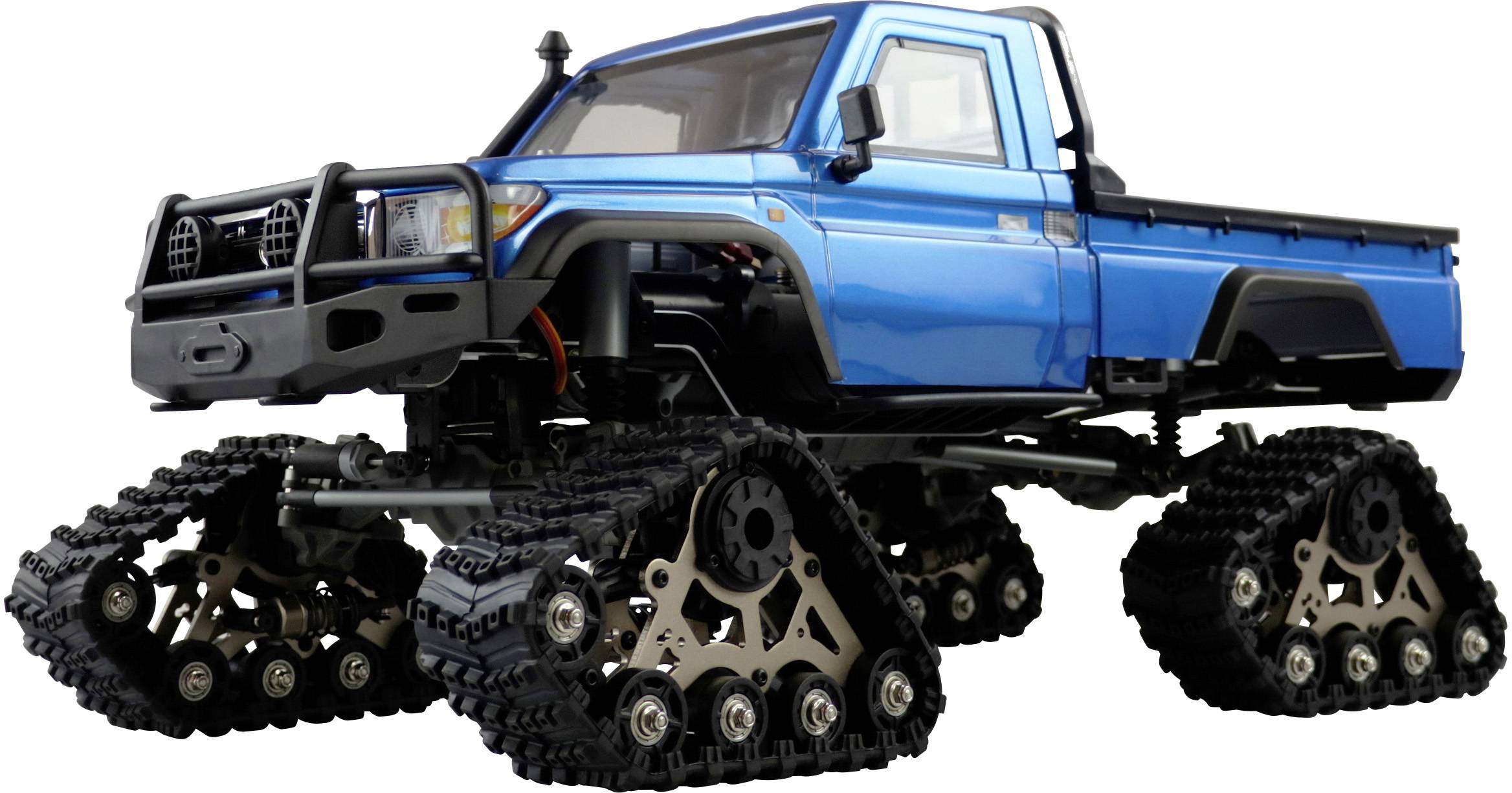 Amewi AMXRock RCX10B 1:10 RC Crawler RTR - 2,4 GHz Mit 2-Gang Getriebe Weiß