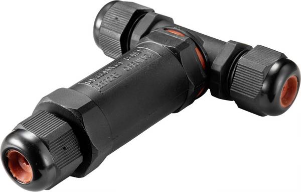 TRU COMPONENTS TC-9201372 Stikhus T-fordeler 1 stk