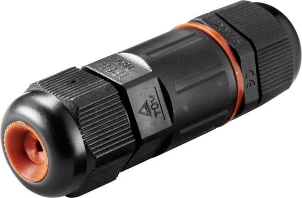 TRU COMPONENTS TC-9202488 Stikhus Adapter, lige 1 stk