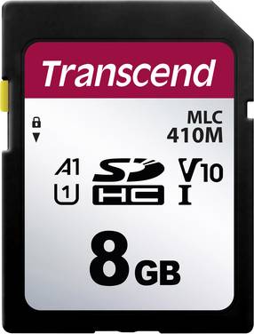 Transcend TS8GSDC410M SD-kort Retail 8 GB Class 10 UHS-I