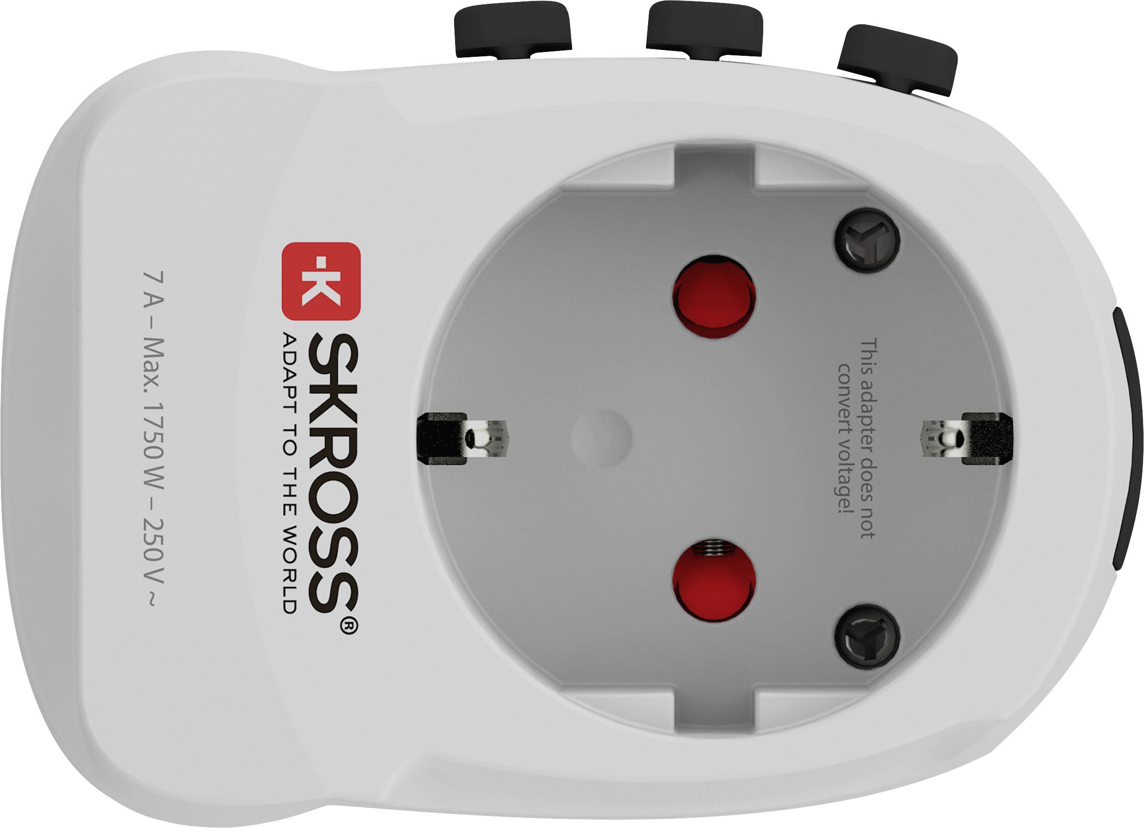 Skross 1302461 Rejseadapter PRO Light USB (4xA)