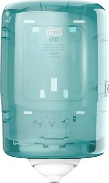 TORK 473167 Reflex™ Papirserviet-dispenser Plastic  Hvid, Turkis 1 stk