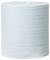 En stor hvid papirservietrulle med struktureret overflade og synlig indre cylinder, egnet til kommerciel eller husholdningsmæssig brug.