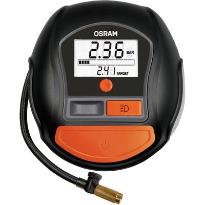 OSRAM OTI1000 Kompressor OTI1000 Digitalt display , Overbelastningsbeskyttelse , Med arbejdslampe, Ledningsrum/-optagels