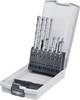 kwb 240700 40CR-stål Hammerbor-sæt 7 dele 5 mm, 6 mm, 8 mm, 6 mm, 8 mm, 10 mm, 12 mm SDS-Plus 1 Set