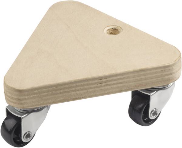 Metafranc WU0822140  Transportrullevogn Krydsfiner  Bæreevne (max.): 100 kg 134 mm x 134 mm x 52 mm  Antal hjul 3