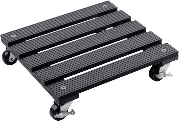 Metafranc WU0825110  Transportrullevogn WPC  Bæreevne (max.): 60 kg 300 mm x 300 m x 73 mm  Antal hjul 4