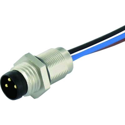 Murrelektronik 7000-08551-9700020 Sensor-, aktuator-stik, M8 x 1 Stik, indbygning 0.20 m Pol-tal (RJ): 3 1 stk