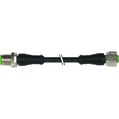 Murrelektronik 7000-40021-6240200 Sensor-, aktuator-stik, M12 x 1 Stik, lige, Tilslutning, lige 2.00 m 1 stk