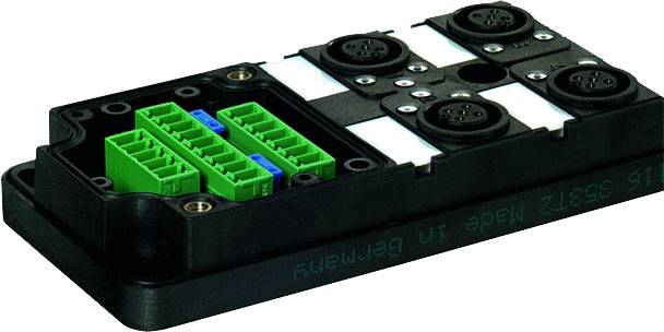 Murrelektronik 27114 27114 Sensor/aktorbox passiv M12-fordeler med kunststofgevind 1 stk Piece