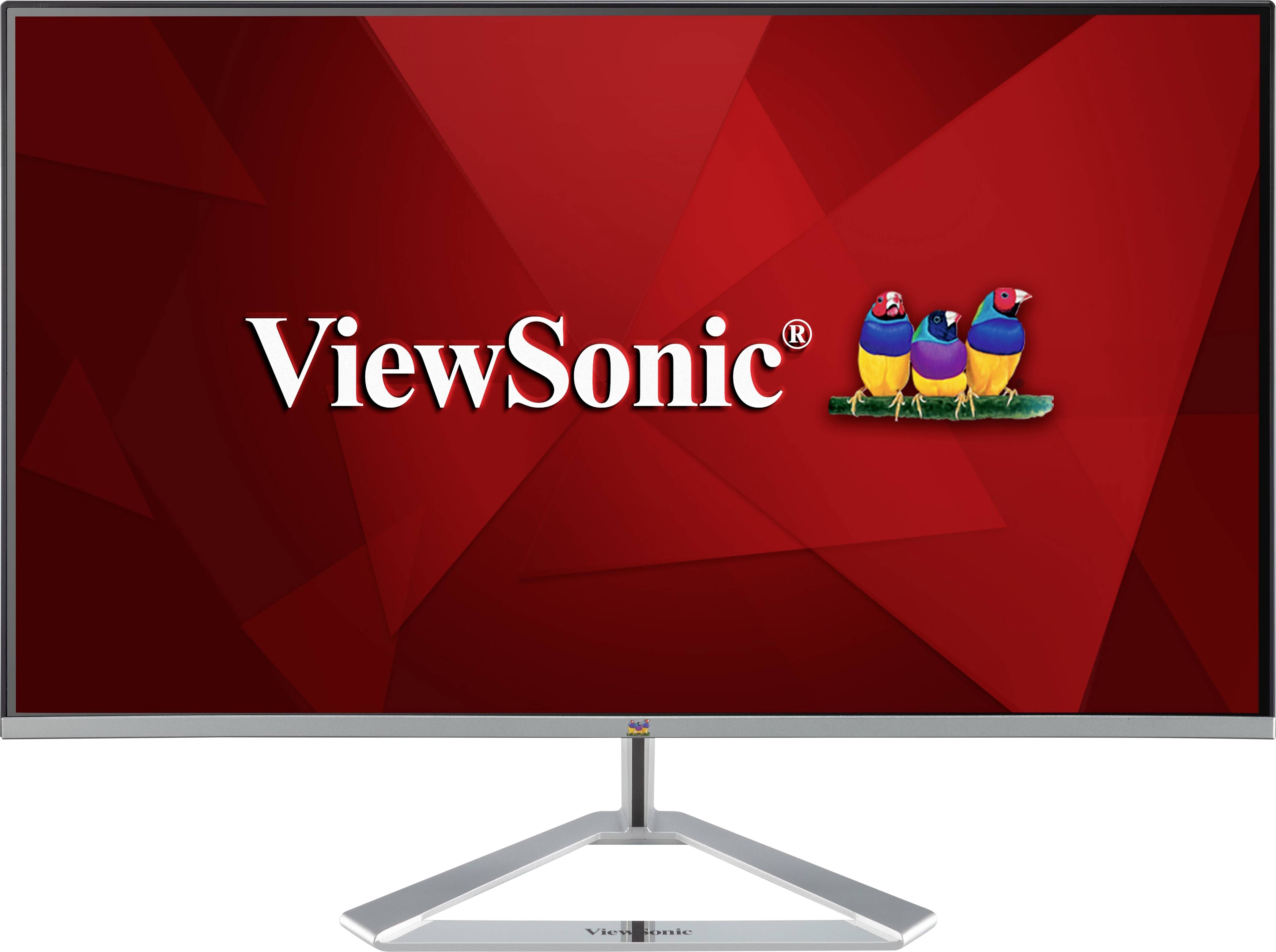 Viewsonic VX2776-SMH LED-skærm 68.6 cm (27 tommer) EEK F (A - 1920 x 1080 Pixel Full HD 4 ms HDMI™, VGA IPS LCD | Conradelektronik.dk