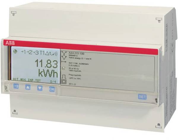 ABB A44 213-100 2CMA170535R1000 Vekselstrømsmåler digital MID-godkendelse: Ja 1 stk