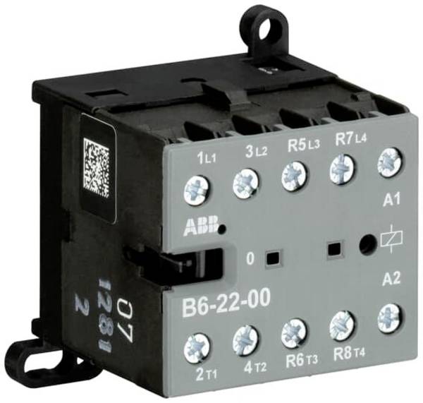 ABB B6-22-00-01 Kontakt  4 x sluttekontakt  24 V 8.5 A    1 stk