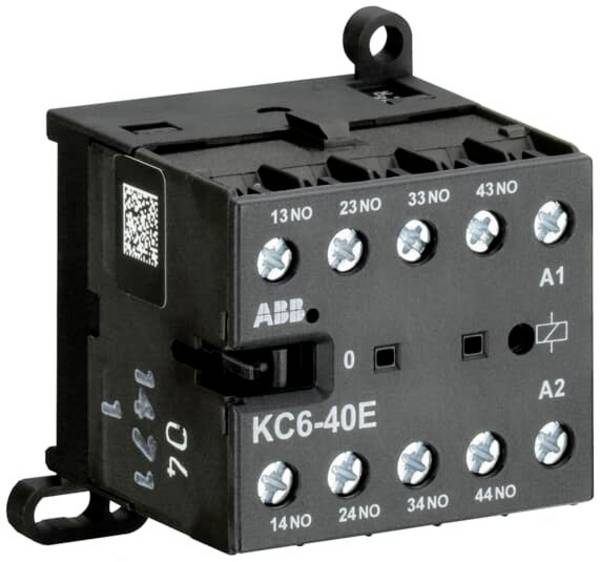 ABB KC6-40E-01 Kontakt  4 x sluttekontakt   3 A   Single 1 stk