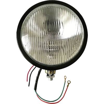 Berger & Schröter 50135 Forlygter Glødepære, Halogen H4 foran (L x B x H) 160 x 145 x 120 mm Sort