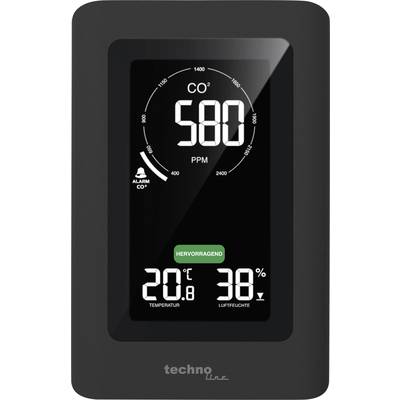 Techno Line Technoline WL1030 CO"-display / CO2-måleapparat  