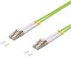 LogiLink FP5LC15 Glasfiber Lyslederkabel Tilslutningskabel 15.00 m Lindetræsgrøn 50/125 µ Multimode