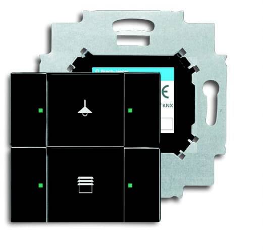 Busch-Jaeger 6126/01-885 2CKA006116A0182 Indgangsmodul Kan mærkes (L x B x H) 181 x 80 x 69 cm Dybsort (RAL 9005), Sort 1 stk Piece