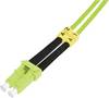 Digitus DK-2533-05-5 Glasfiber Lyslederkabel Tilslutningskabel 5.00 m Grøn [1x LC-stik - 1x LC-stik] 50/125 µ Multimode