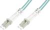 Digitus DK-2533-15/3 Glasfiber Lyslederkabel Tilslutningskabel 15.00 m Blå [1x LC-stik - 1x LC-stik] 50/125 µ Multimode OM3