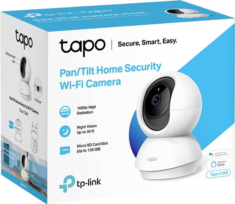 TP-LINK Tapo C200 Tapo C200 WLAN IP Overvågningskamera 1920 x 1080 Pixel-1