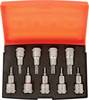 Bahco Skruetrækkerindsats 1/2" 9 dele S9TORX