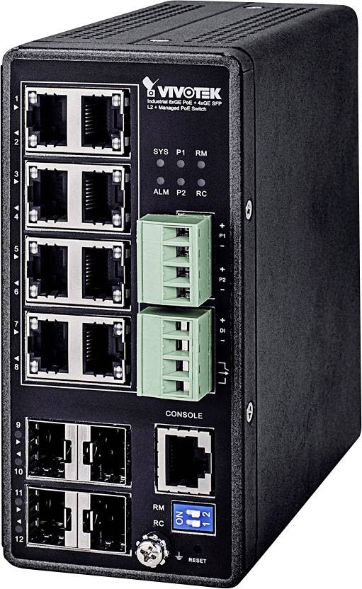 Vivotek PoE-switch AW-IHT-1271