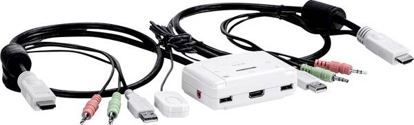 TrendNet TK-215i  KVM-omskifter HDMI  1920 x 1080 Pixel